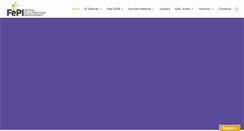 Desktop Screenshot of fepi.com.ar